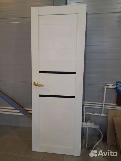 Дверь межкомнатная со стеклом бу