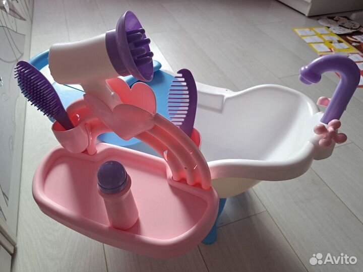 Ванночка (набор) для купания кукол