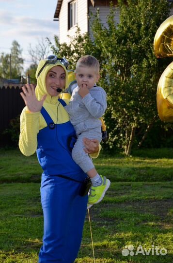 Аниматоры на день рождения, шоу мыльных пузырей