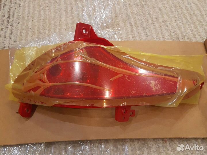 Задняя противотуманная фара на hyundai solaris