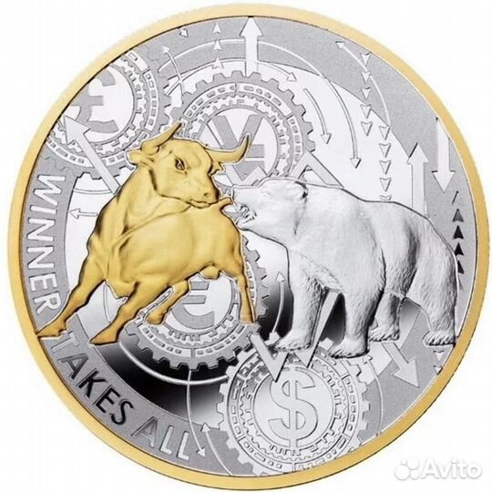 Серебряная монета 