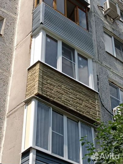 Остекление балкона и установка пластиковых окон