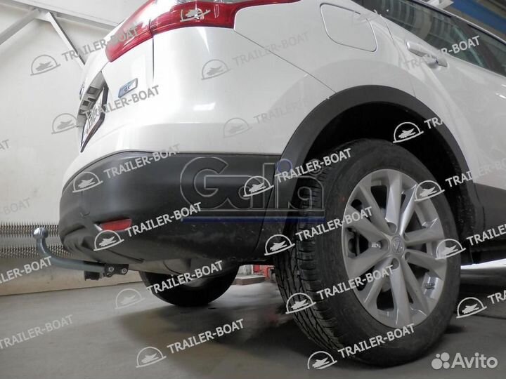 Фаркоп Nissan Qashqai 13-22 рама и крюк-шар, 50мм 27804