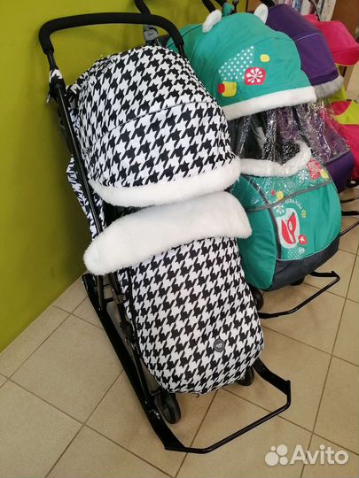 Санки-коляска Ника 7-5 новые