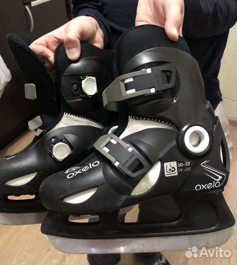 Коньки oxelo раздвижные 30-32 размер