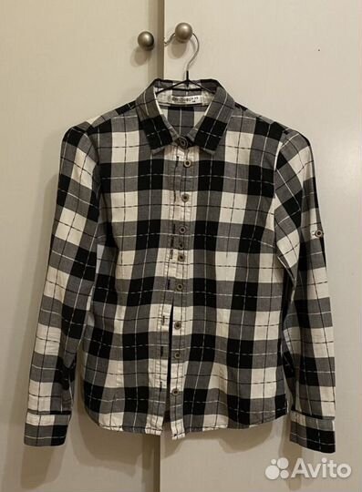 Рубашка в клетку женская