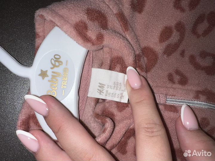 Флисовая кофта hm 92