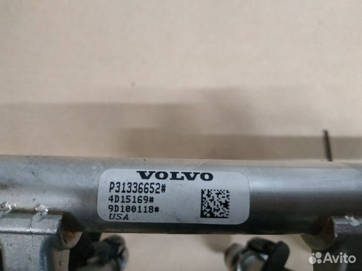 Volvo XC90 XC60 2015- топливная рампа хс90 хс60