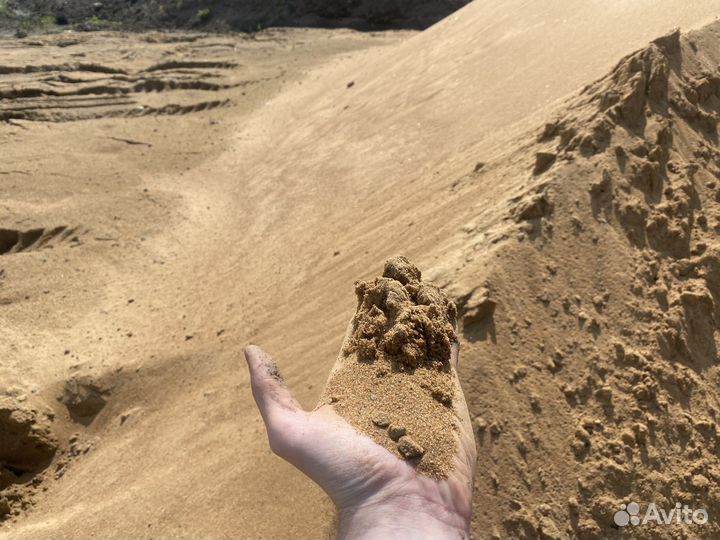 Песок карьерный