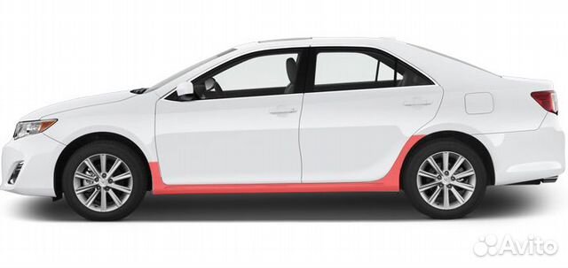 Готовый комплект шумоизоляции пола Toyota Camry 50