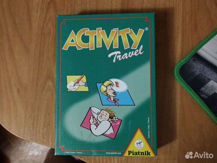 Настольные игра пантомима Activity Travel