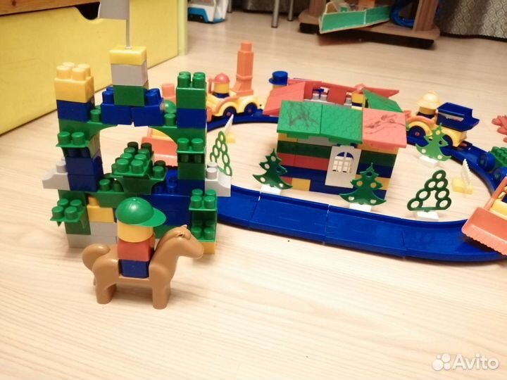 Конструктор стройка, Кроха, Полесье, много машин