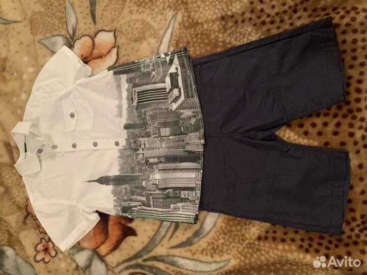 Летний костюм для мальчика