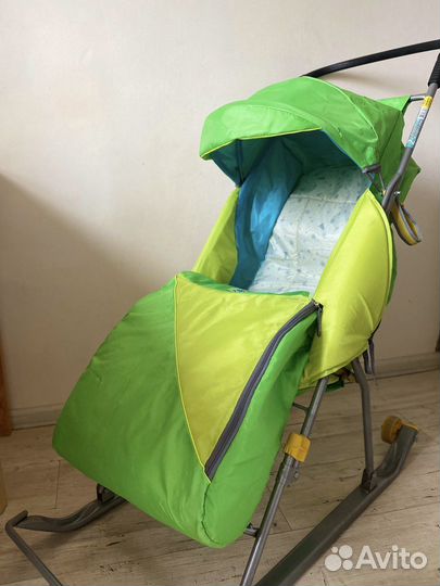 Коляска санки