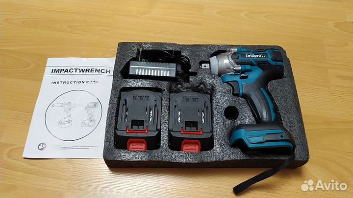 Гайковерт ударный аккумуляторный
