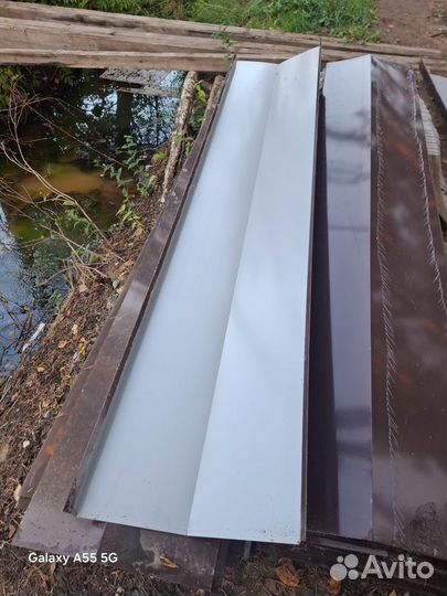 Парапетная крышка на забор