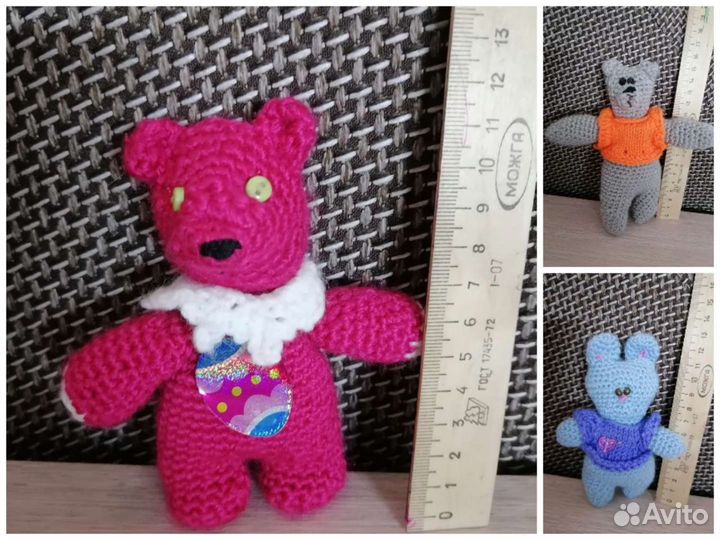 Игрушечки Амигуруми