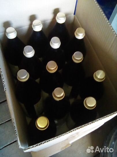 Литровые бутылки опт 30 штук