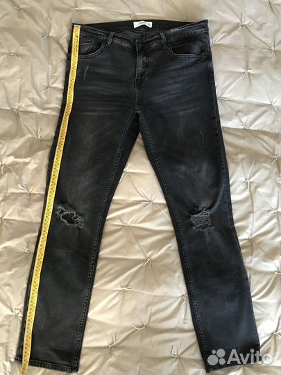 Джинсы женские черные в стиле 