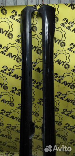 Накладки на порог обвес комплект Lexus Gs350