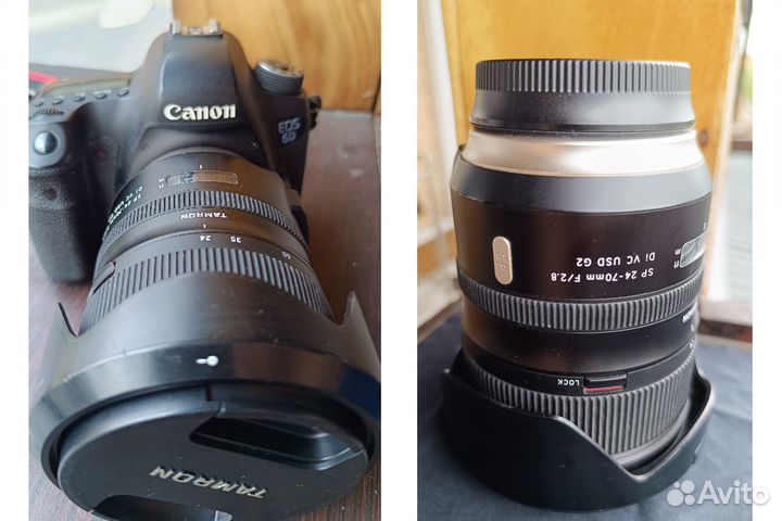 Зеркальный фотоаппарат Canon 6d