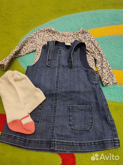 Вещи для девочки пакетом 68-7