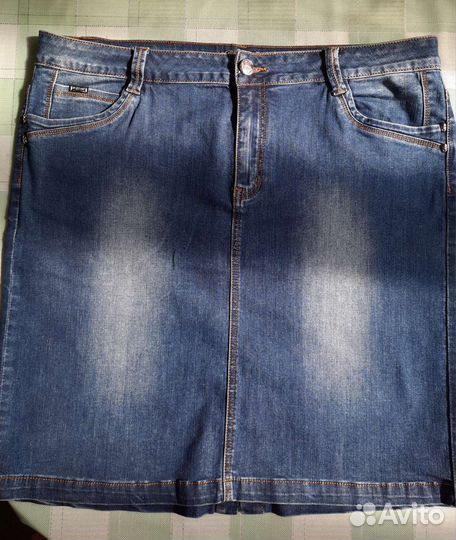 Юбки джинсовые