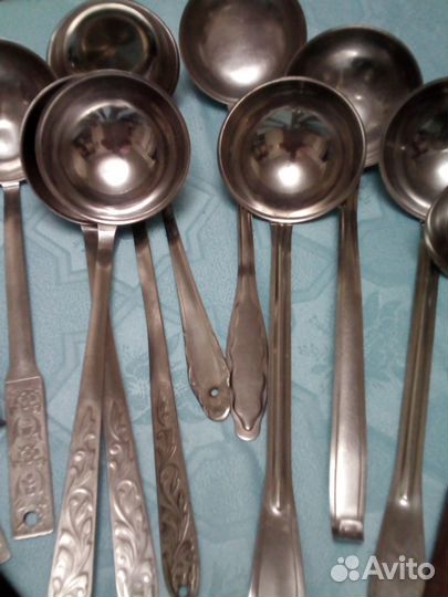 Половник шумовка лопатка нержавейка СССР