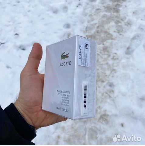 Lacoste белый духи