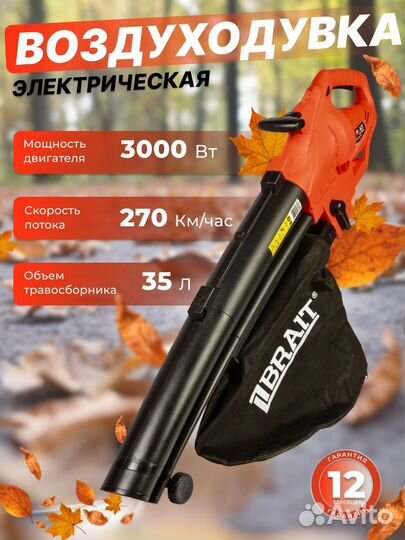 Воздуходувное устройство Brait BEB-3000R