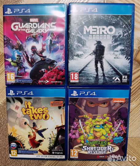 Игры для приставок ps4