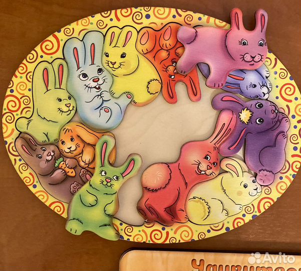 Развивающие деревянные игрушки