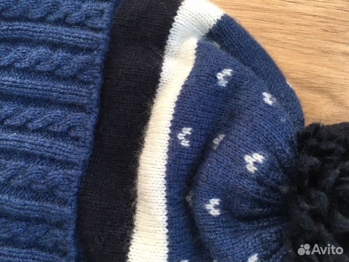 Шикарная шапочка из кашемира Chobi (48-50)