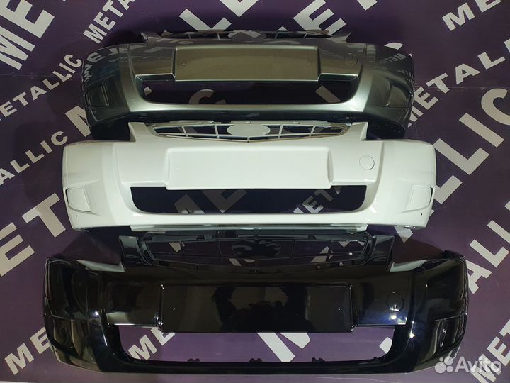 Бампер Приора передний крашеный