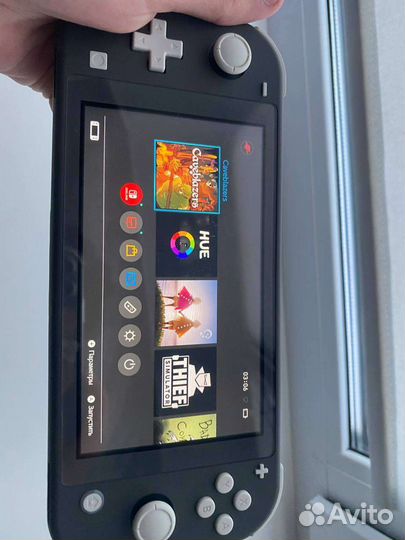 Nintendo switch lite с играми