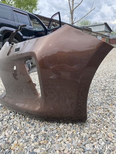 Передний бампер Toyota Camry 55 рестайлинг