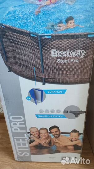 Каркасный бассейн Bestway steel pro 305х100