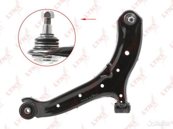 Lynxauto C5136L Рычаг подвески перед лев