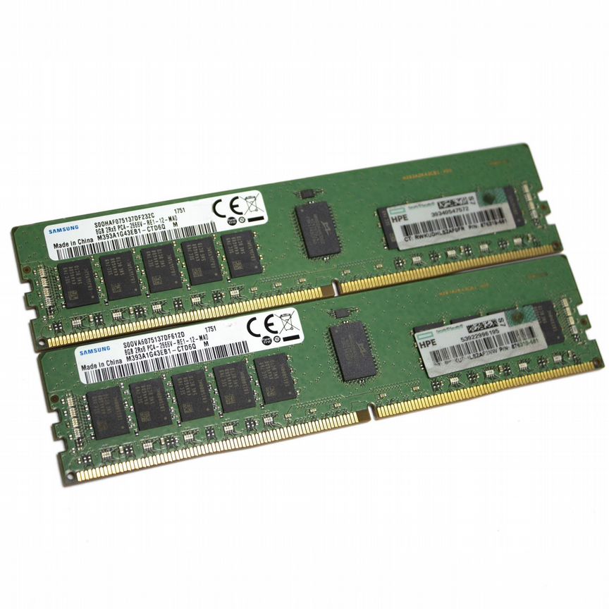 [M393A1G43EB1-CTD] Ddr4 Reg 8gb Samsung 2666v-R M393a1g43eb1-Ctd