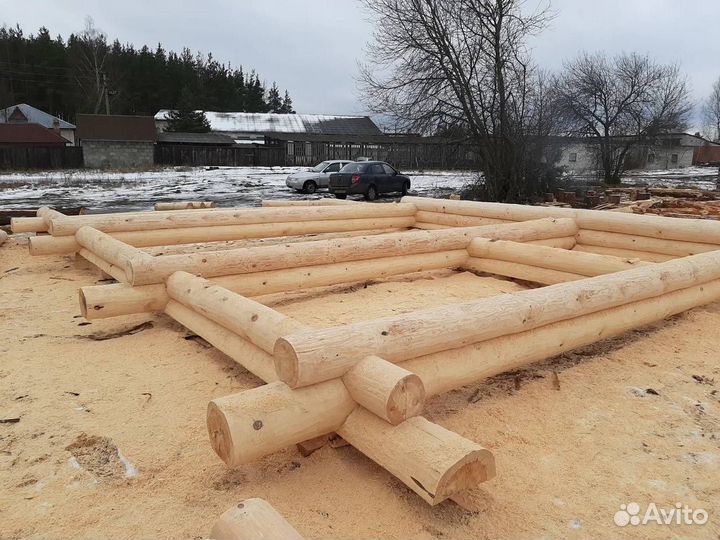 Срубы бани, дома с доставкой, монтажом и отделкой