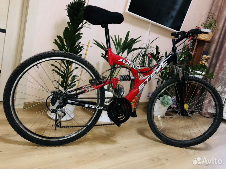 Велосипед горный stels Red 24 колёса