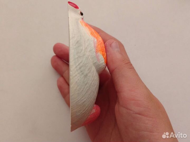 Зайчик из гипса