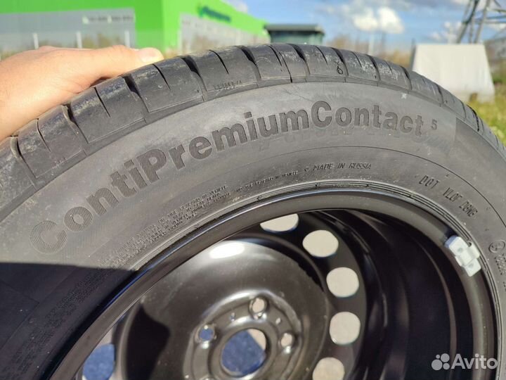 R16 Continental ContiPremiumContact 5 205/55, PCD 5x112 DIA 57.1
