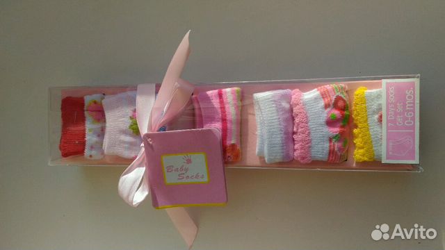 Носочки детские набор подарок