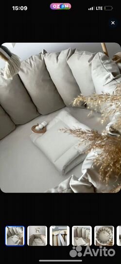 Бортики в кроватку