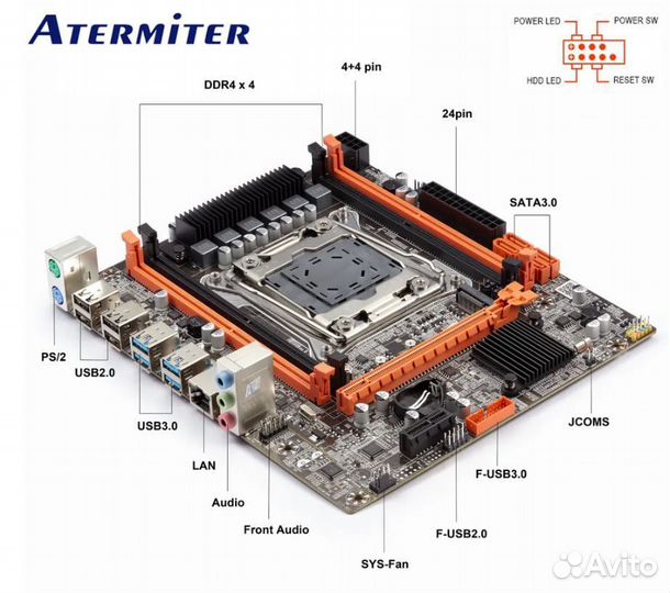 Комплект e5 2666v3 новый