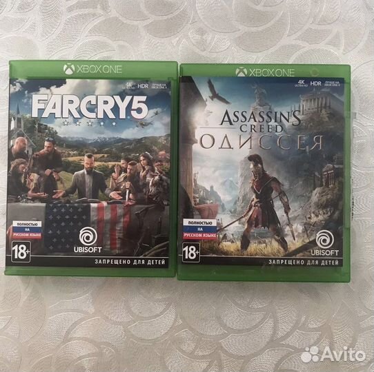 Диски на xbox one