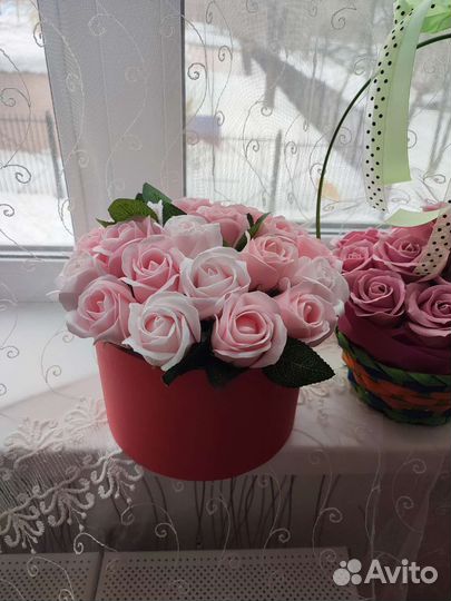 Букет мыльных роз с доставкой