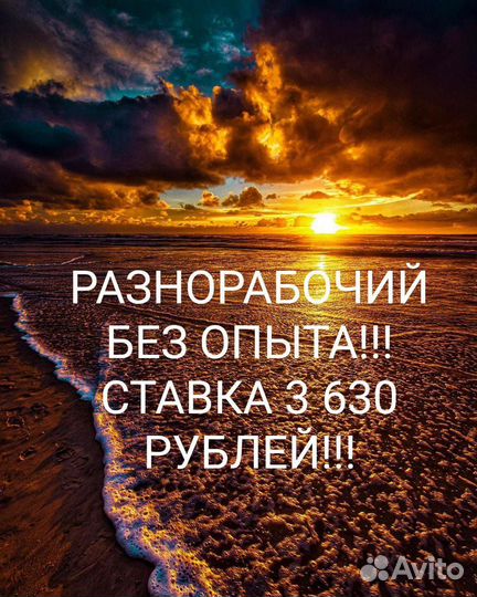 Разнорабочий на мясокомбинат