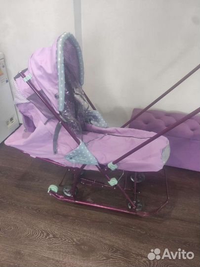Санки коляска ника